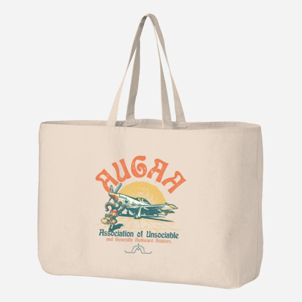 AUGAA Twill Jumbo Tote Thumbnail