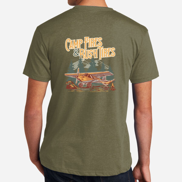 Camp Fires & Bush Tires Unisex Tee Thumbnail